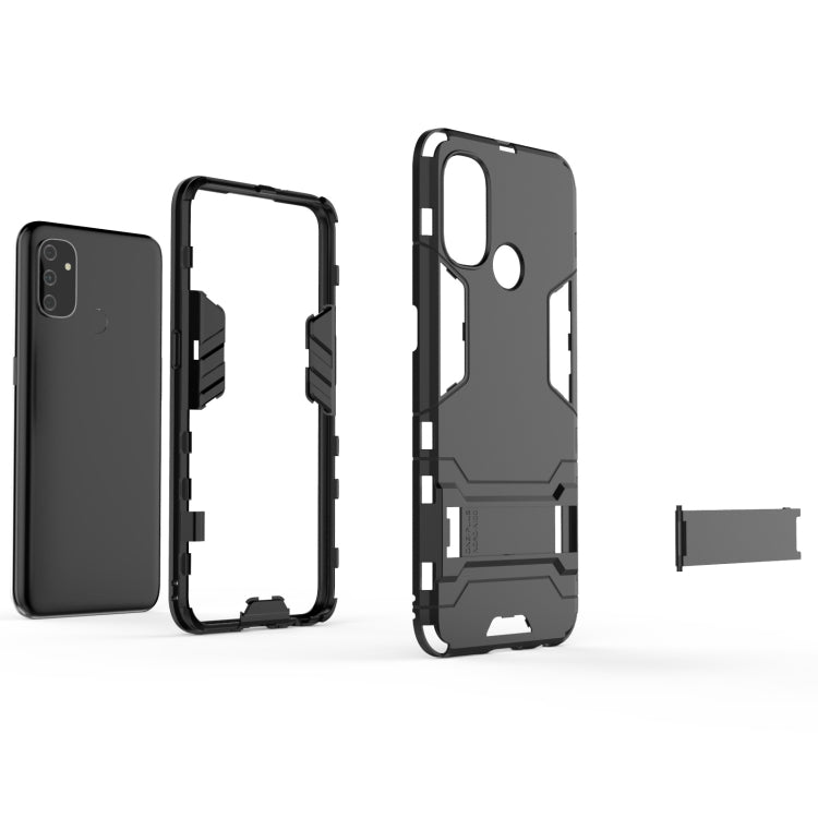 Shockproof PC + TPU Protective Case with Hidden Holder