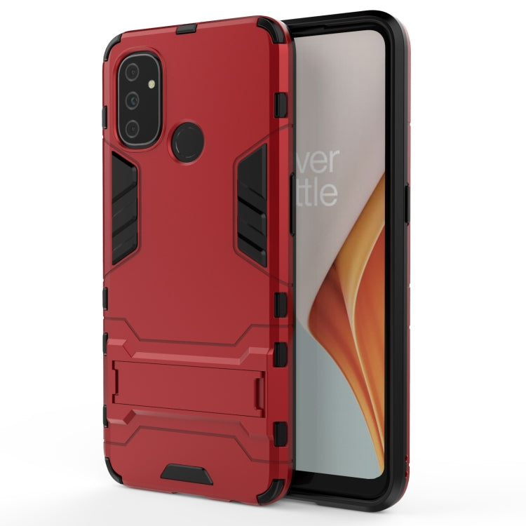 Shockproof PC + TPU Protective Case with Hidden Holder, For OnePlus Nord N10 5G, For OnePlus Nord N100, For OPPO A15, For Huawei nova 8 SE, For Samsung Galaxy S21+ 5G, For Samsung Galaxy S21 Ultra 5G, For Samsung Galaxy S21 5G