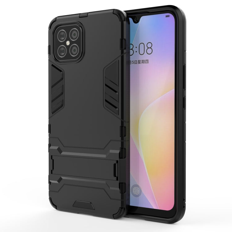 Shockproof PC + TPU Protective Case with Hidden Holder, For OnePlus Nord N10 5G, For OnePlus Nord N100, For OPPO A15, For Huawei nova 8 SE, For Samsung Galaxy S21+ 5G, For Samsung Galaxy S21 Ultra 5G, For Samsung Galaxy S21 5G