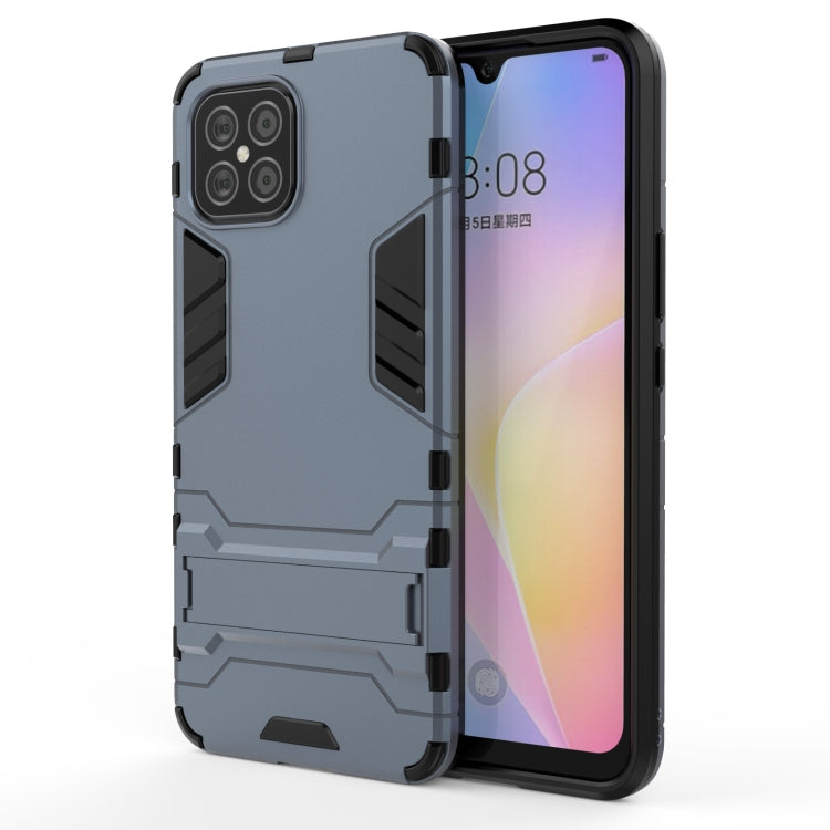 Shockproof PC + TPU Protective Case with Hidden Holder, For OnePlus Nord N10 5G, For OnePlus Nord N100, For OPPO A15, For Huawei nova 8 SE, For Samsung Galaxy S21+ 5G, For Samsung Galaxy S21 Ultra 5G, For Samsung Galaxy S21 5G