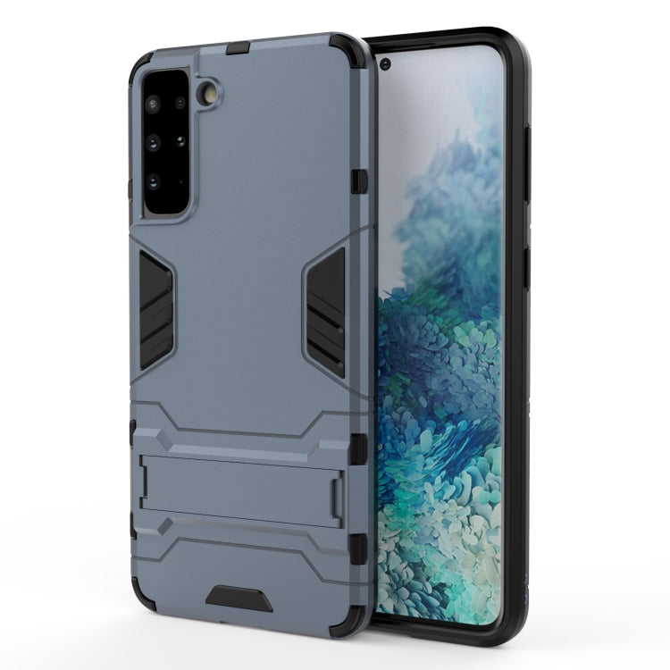 Shockproof PC + TPU Protective Case with Hidden Holder, For OnePlus Nord N10 5G, For OnePlus Nord N100, For OPPO A15, For Huawei nova 8 SE, For Samsung Galaxy S21+ 5G, For Samsung Galaxy S21 Ultra 5G, For Samsung Galaxy S21 5G