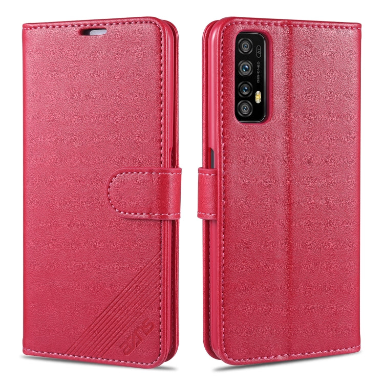 AZNS Sheepskin Texture Horizontal Flip Leather Case with Holder & Card Slots & Wallet, For OPPO F17 Pro / A93, For OPPO Realme 7 4G