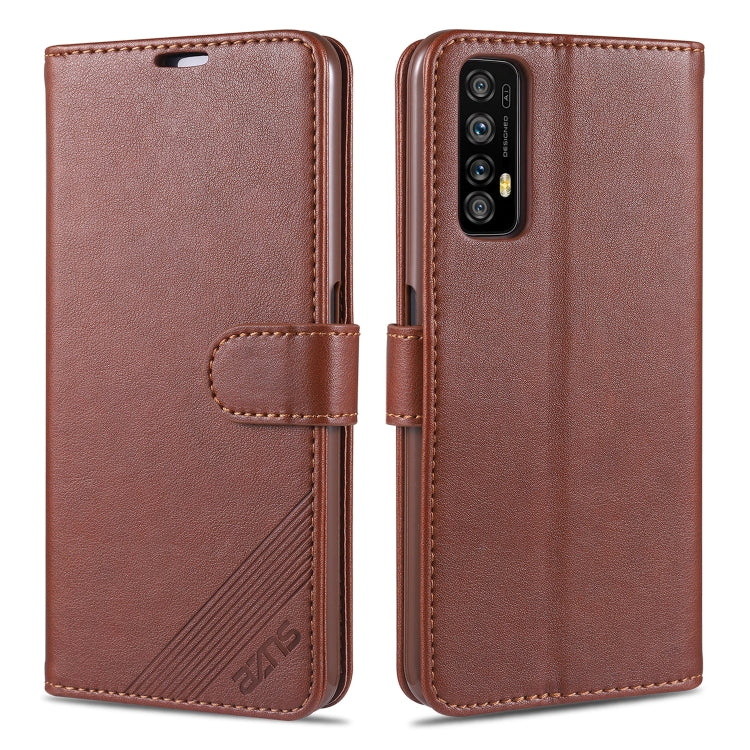 AZNS Sheepskin Texture Horizontal Flip Leather Case with Holder &amp; Card Slots &amp; Wallet, For OPPO F17 Pro / A93, For OPPO Realme 7 4G