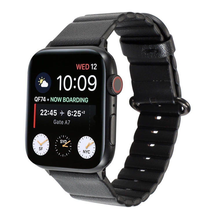 Loop Stripes Replacement Strap Watchband with Iron Buckle, For Apple Watch Series 7 41mm / &amp; 6 &amp; SE &amp; 5 &amp; 4 40mm, For Apple Watch Series 7 45mm / &amp; 6 &amp; SE &amp; 5 &amp; 4 44mm