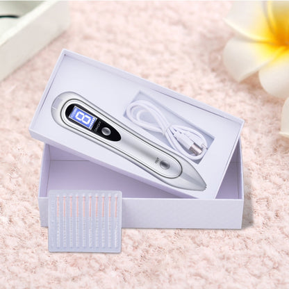 SONGSUN X2 Professional Portable Skin Spot Tattoo Freckle Removal Machine Mole Dot Removing Laser Plasma Beauty Care Pen with LCD Display Screen & 9 Gears Adjustment