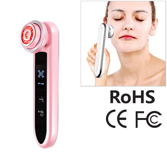 BLK-D919 RF Instrument Facial Vibration Compact Lifting Massager Micro Current Beauty Instrument