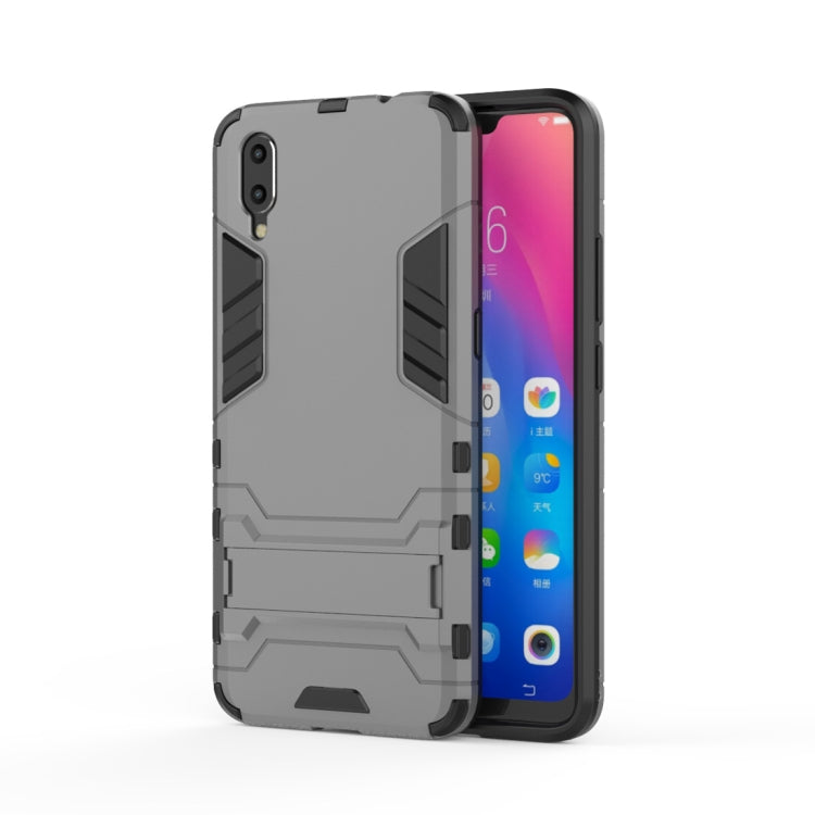 Shockproof PC + TPU Case for Vivo X23, with Holder, For Vivo X23