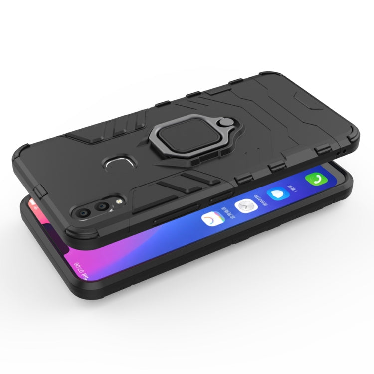 PC + TPU Shockproof Protective Case for Vivo V9, with Magnetic Ring Holder, For Vivo V9