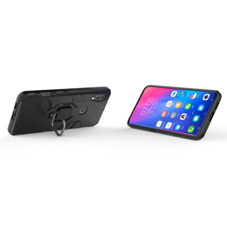 PC + TPU Shockproof Protective Case for Vivo NEX A, with Magnetic Ring Holder, For Vivo NEX A