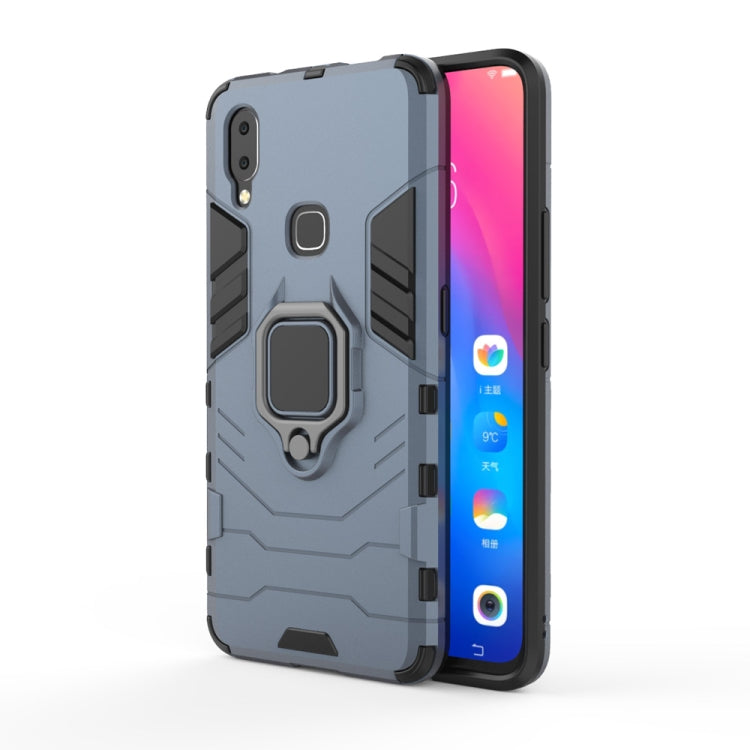 PC + TPU Shockproof Protective Case for Vivo NEX A, with Magnetic Ring Holder, For Vivo NEX A