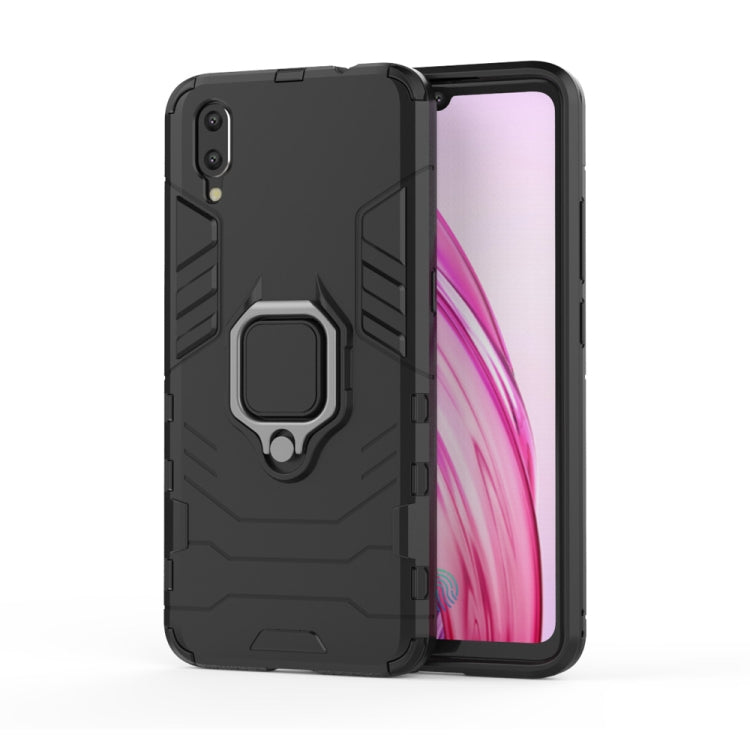 PC + TPU Shockproof Protective Case for Vivo X23, with Magnetic Ring Holder, For Vivo X23