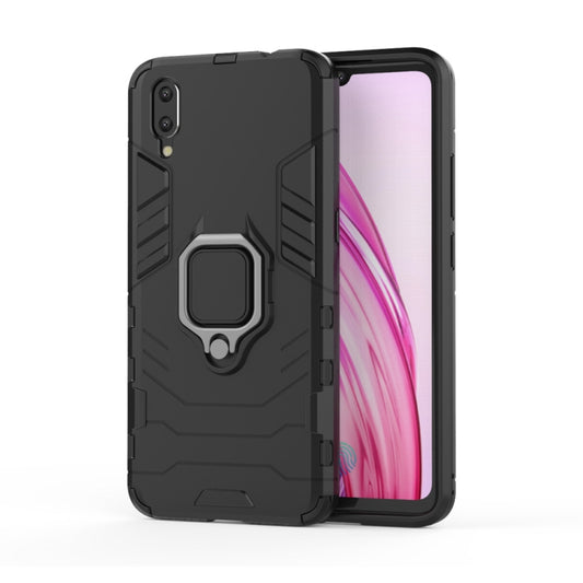 PC + TPU Shockproof Protective Case for Vivo X23, with Magnetic Ring Holder, For Vivo X23