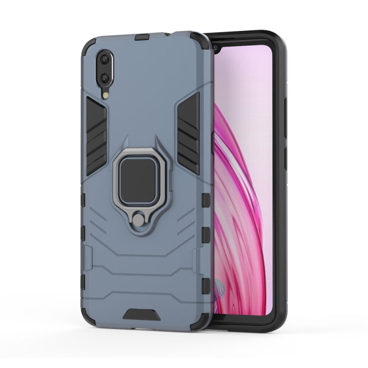 PC + TPU Shockproof Protective Case for Vivo X23, with Magnetic Ring Holder, For Vivo X23