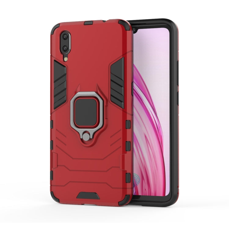 PC + TPU Shockproof Protective Case for Vivo X23, with Magnetic Ring Holder, For Vivo X23