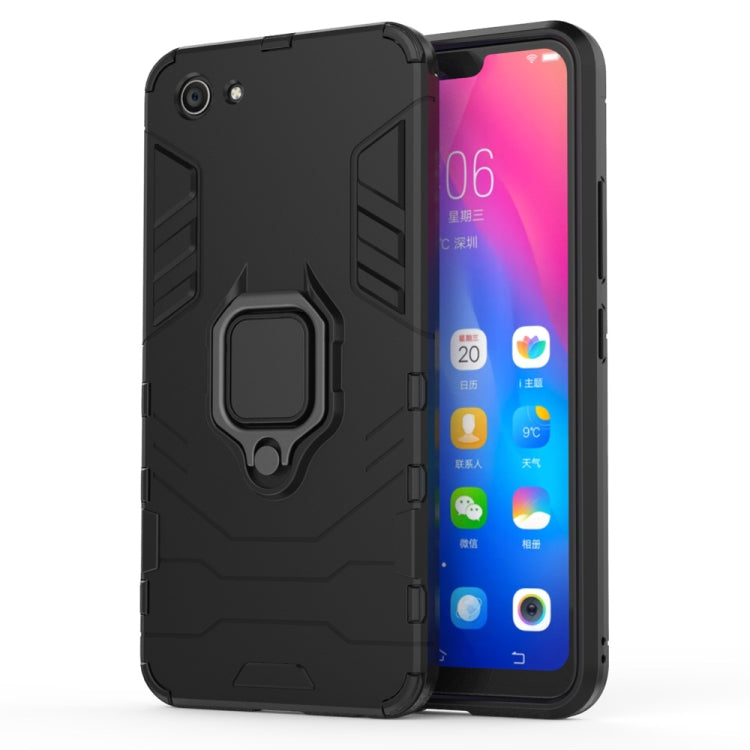 PC + TPU Shockproof Protective Case for Vivo Y83, with Magnetic Ring Holder, For Vivo Y83