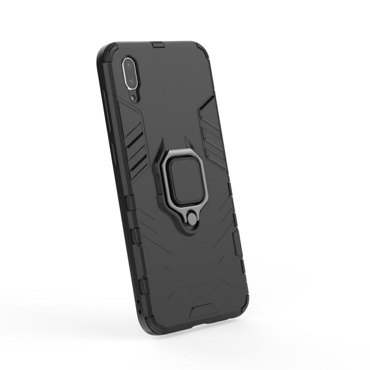 PC + TPU Shockproof Protective Case for Vivo Y97, with Magnetic Ring Holder, For Vivo Y97