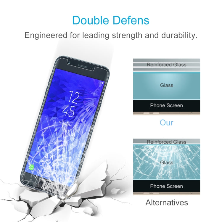 9H 2.5D Tempered Glass Film for Galaxy J7 (2018), For Galaxy J7 (2018)