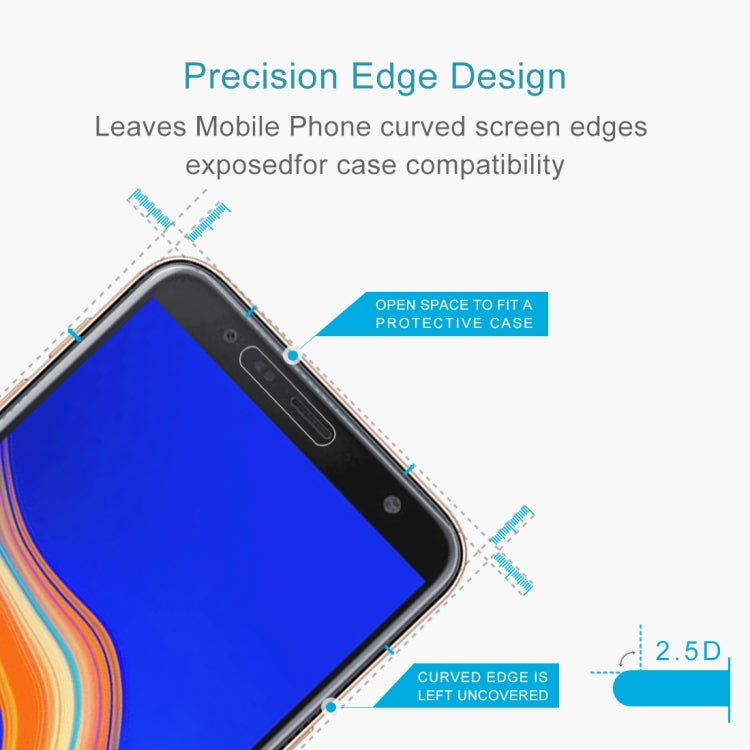 0.26mm 9H Surface Hardness 2.5D Curved Edge Tempered Glass Film for Galaxy J4+ / J6+, For Galaxy J4+ / J6+