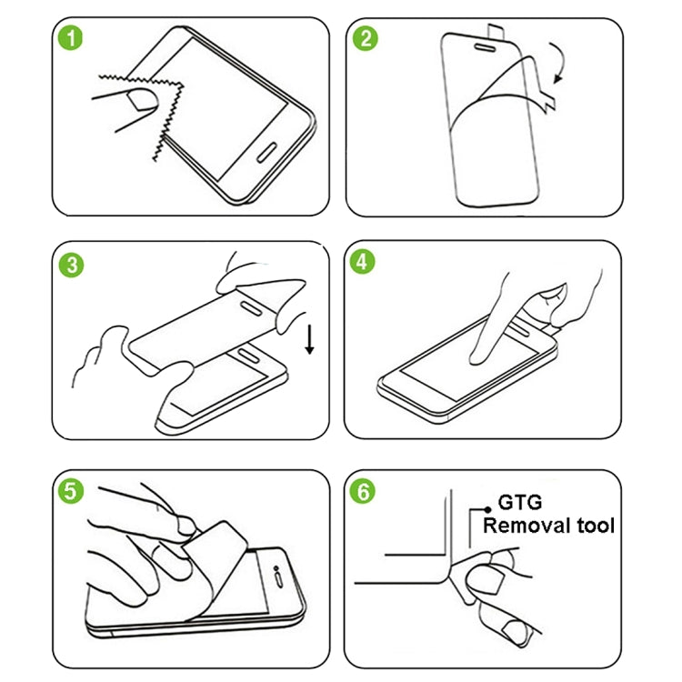 For Xiaomi Mi 6 0.33mm 9H Surface Hardness Silk-screen Full Screen Tempered Glass Screen Protector, For Mi 6
