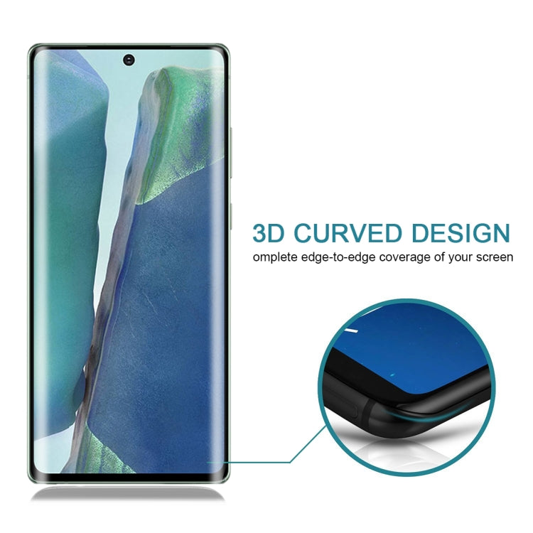 For Samsung Galaxy Note20 3D Curved Edge Full Screen Tempered Glass Film