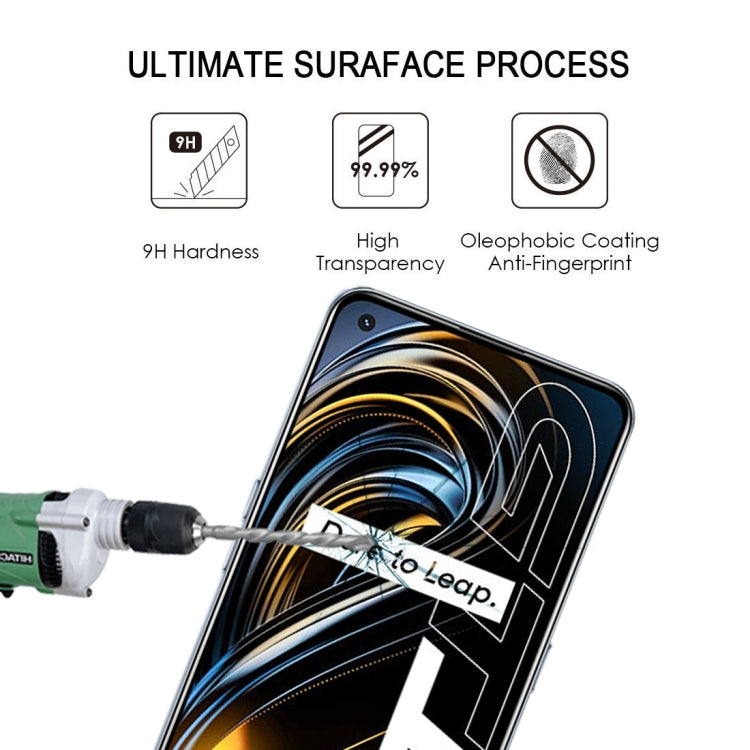 For OPPO Realme GT 5G / Realme GT Master Full Glue Full Cover Screen Protector Tempered Glass Film