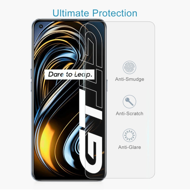 For OPPO Realme GT 5G / Realme GT Master 50 PCS 2.5D Non-Full Screen Tempered Glass Film, For OPPO Realme GT 5G / Realme GT Master (50 PCS)