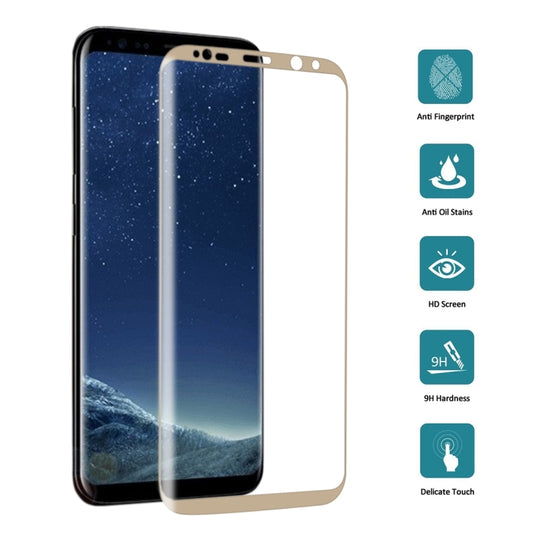 25 PCS For Galaxy S8 Plus Full Screen Edge Glue Tempered Glass Screen Protector, For Galaxy S8 Plus, For Galaxy S8 Plus (25 PCS)