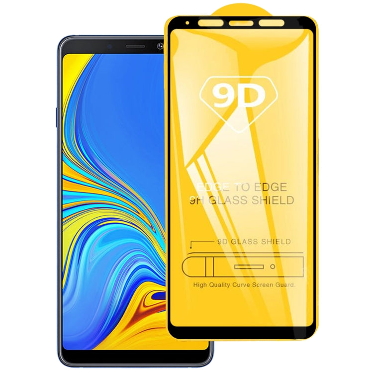 Full Glue Full Cover Screen Protector Tempered Glass film for Galaxy A9 (2018), For Galaxy A9 (2018)