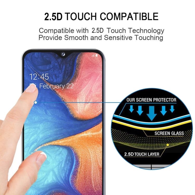 Full Glue Full Cover Screen Protector Tempered Glass Film for Galaxy J6+ &amp; J4+, For Galaxy J6+ &amp; J4+