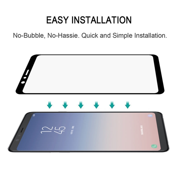 9D Full Glue Full Screen Tempered Glass Film for Galaxy A9 (2019), For Galaxy A9 (1 PC)