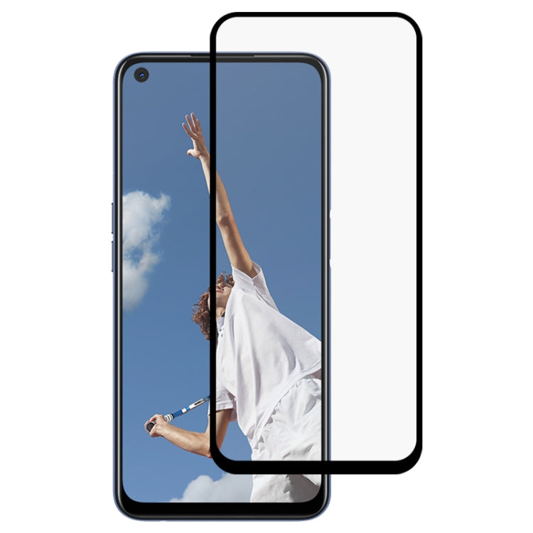 For OPPO A52 Full Glue Full Screen Tempered Glass Film, For OPPO A52