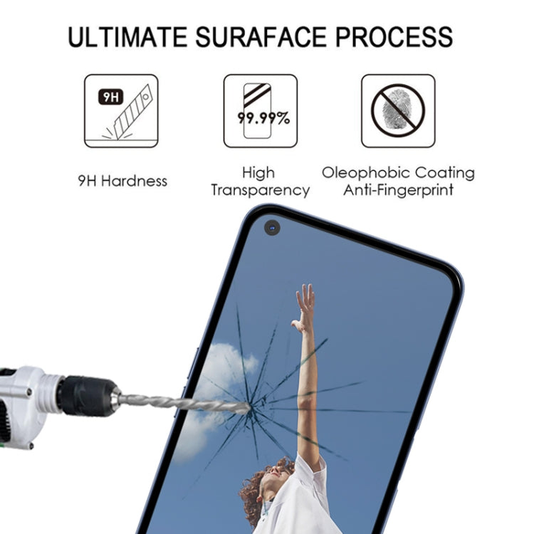 For OPPO A52 Full Glue Full Screen Tempered Glass Film, For OPPO A52