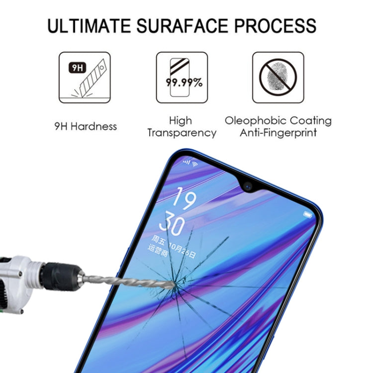 25 PCS For OPPO A5 / A9 (2020) / A56 5G Full Glue Full Cover Screen Protector Tempered Glass Film, For OPPO A5 / A9(25 PCS)