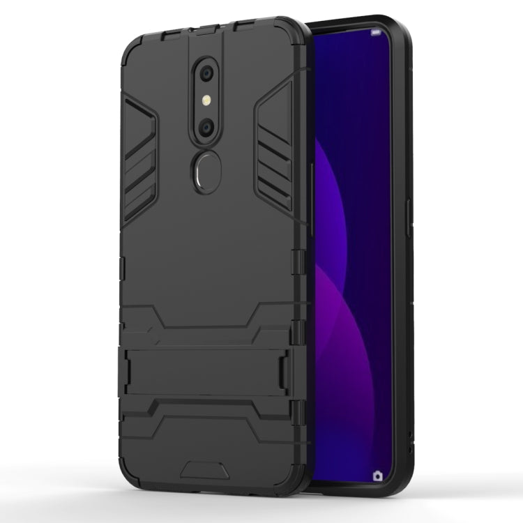 Shockproof PC + TPU Case for OPPO F11 Pro, with Holder, For OPPO F11 Pro