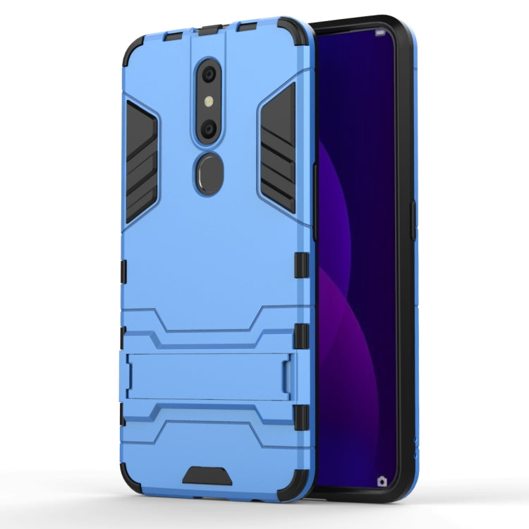 Shockproof PC + TPU Case for OPPO F11 Pro, with Holder, For OPPO F11 Pro