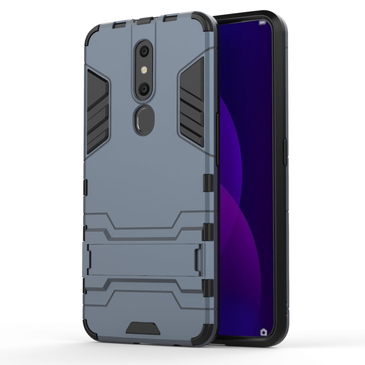 Shockproof PC + TPU Case for OPPO F11 Pro, with Holder, For OPPO F11 Pro