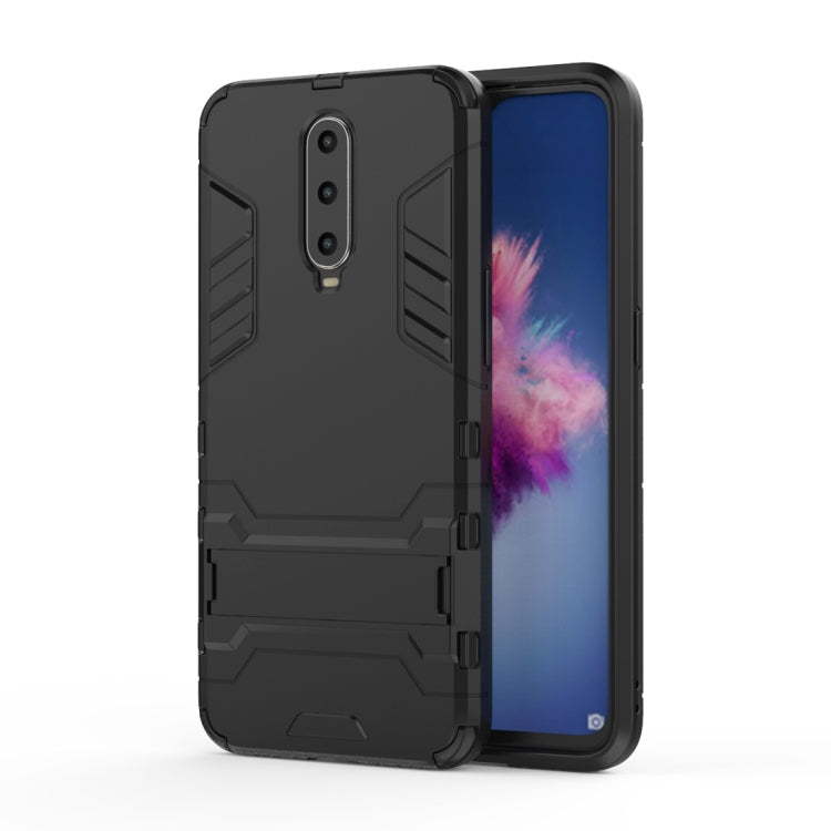 Shockproof PC + TPU  Case for OPPO R17 Pro, with Holder, For OPPO R17 Pro, For OPPO R17 Pro, wit