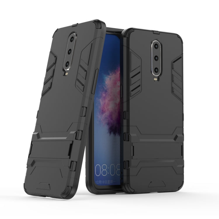 Shockproof PC + TPU  Case for OPPO R17 Pro, with Holder, For OPPO R17 Pro, For OPPO R17 Pro, wit