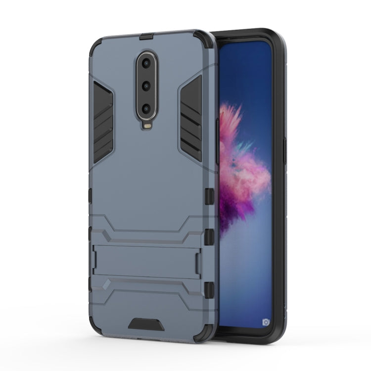 Shockproof PC + TPU  Case for OPPO R17 Pro, with Holder, For OPPO R17 Pro, For OPPO R17 Pro, wit