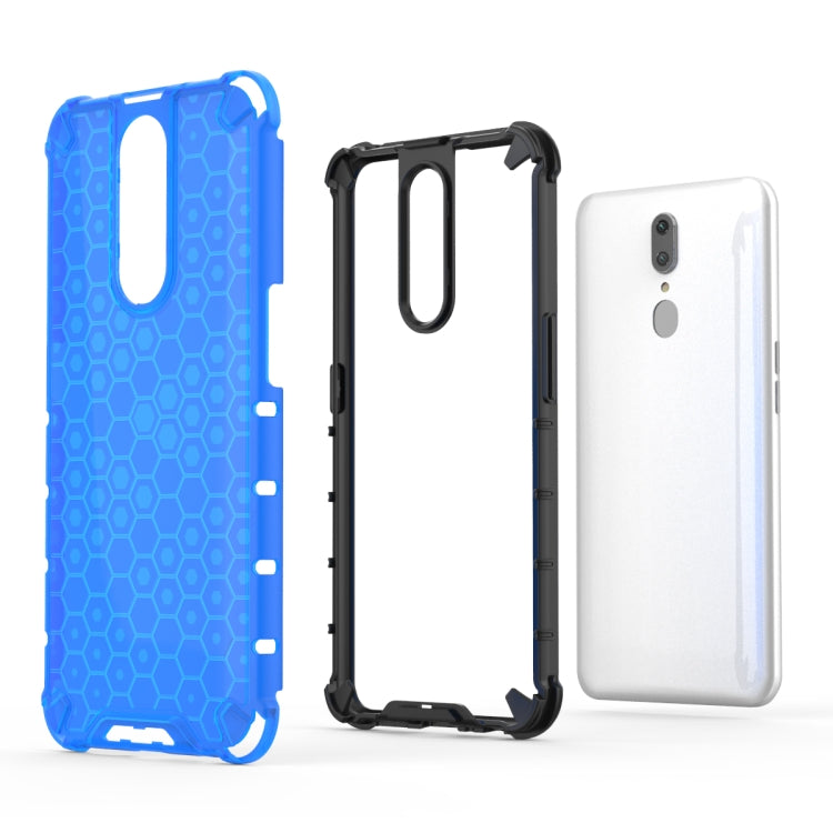 Honeycomb Shockproof PC + TPU Case for OPPO F11, For OPPO F11