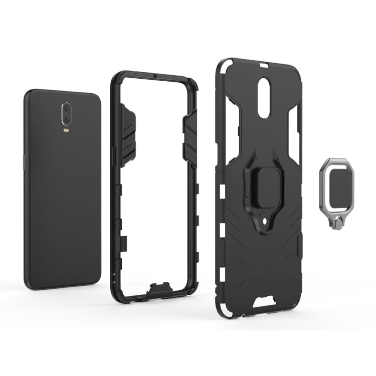 PC + TPU Shockproof Protective Case for OPPO R17, with Magnetic Ring Holder, For OPPO R17