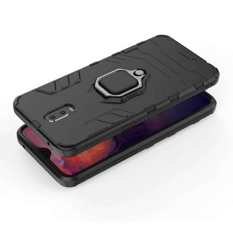 PC + TPU Shockproof Protective Case for OPPO R17, with Magnetic Ring Holder, For OPPO R17