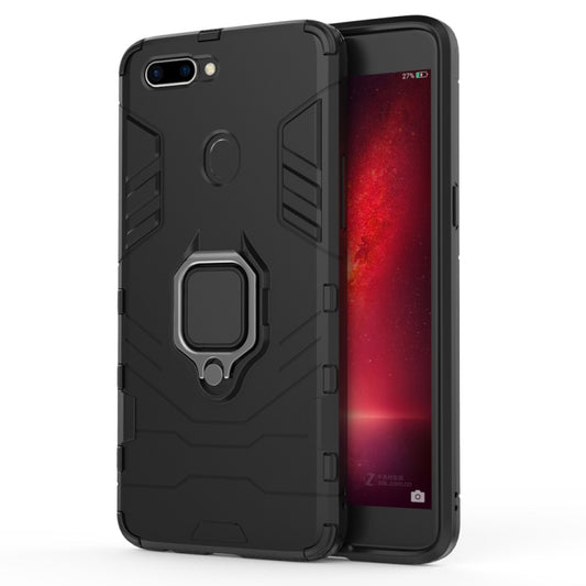 PC + TPU Shockproof Protective Case for OPPO R11s Plus, with Magnetic Ring Holder, For OPPO R11s Plus