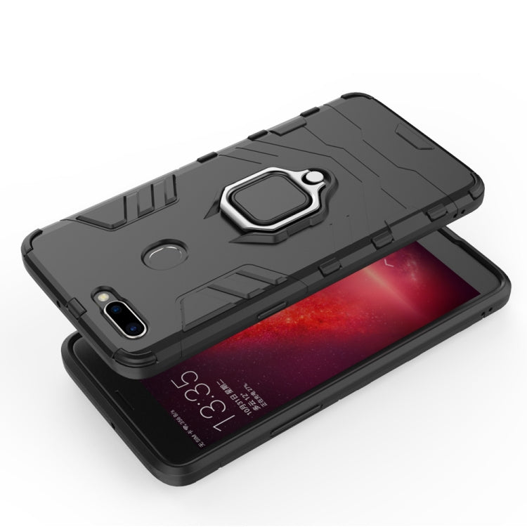 PC + TPU Shockproof Protective Case for OPPO R11s Plus, with Magnetic Ring Holder, For OPPO R11s Plus