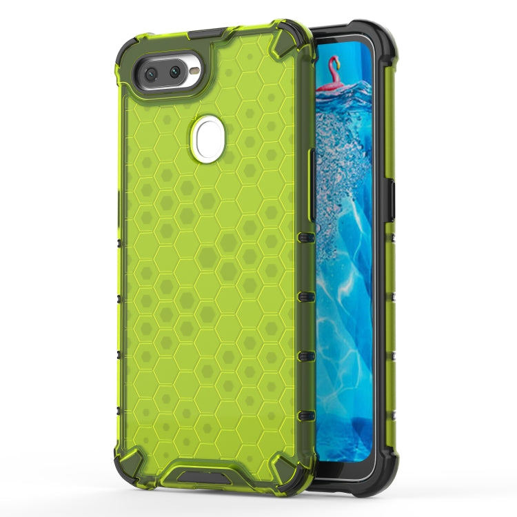 Shockproof Honeycomb PC + TPU Case for OPPO F9, For OPPO F9