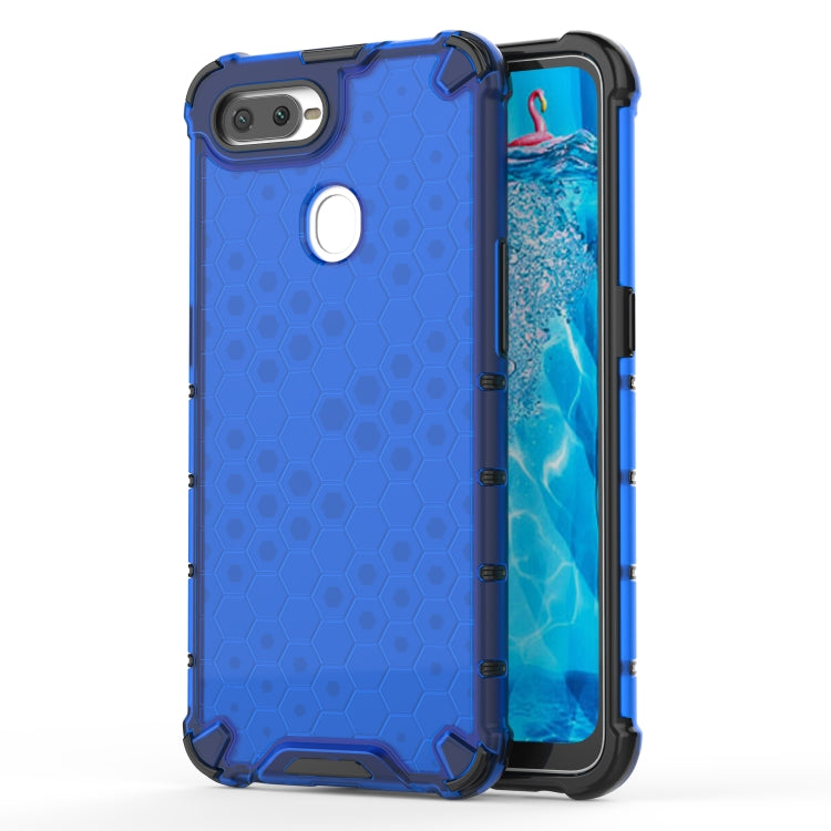 Shockproof Honeycomb PC + TPU Case for OPPO F9, For OPPO F9