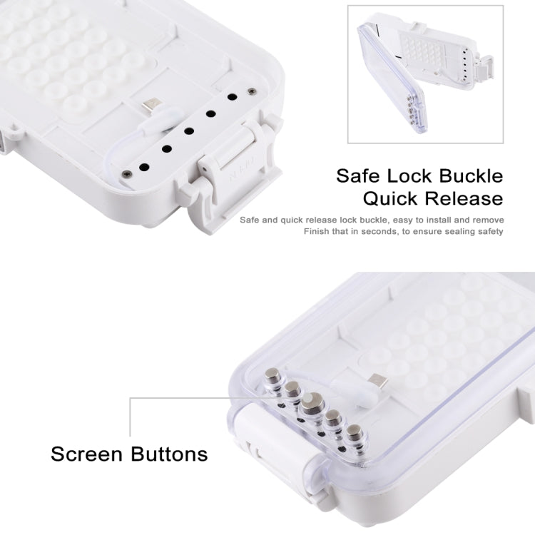 PULUZ 45m/147ft Waterproof Diving Case Photo Video Taking Underwater Housing Cover for iPhone 17 Pro / 17 / Air / 16 / 16 Pro / 15 / 15 Pro, Galaxy, Huawei, Xiaomi, Google Android OTG Smartphones with Type-C Port