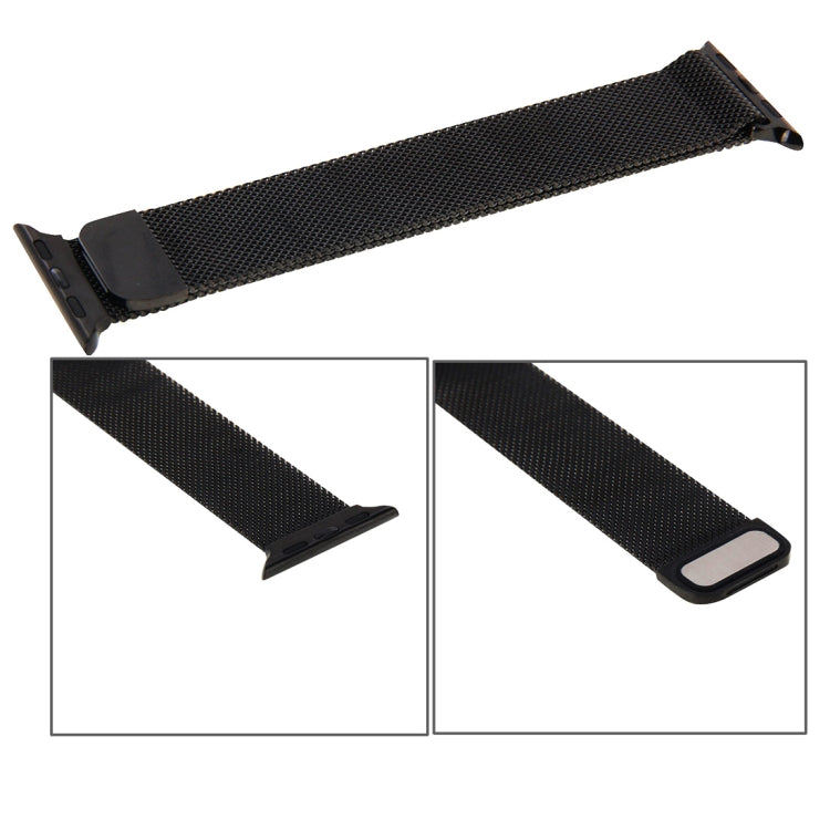 For Apple Watch 42mm Milanese Loop Magnetic Stainless Steel Watch Band, For Apple Watch 42mm