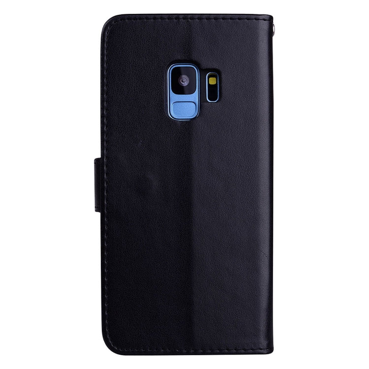 For Galaxy S9 Rose Embossed Horizontal Flip Environmental PU Leather Case with Holder & Card Slots & Wallet, For Galaxy S9, For Samsung Galaxy S9