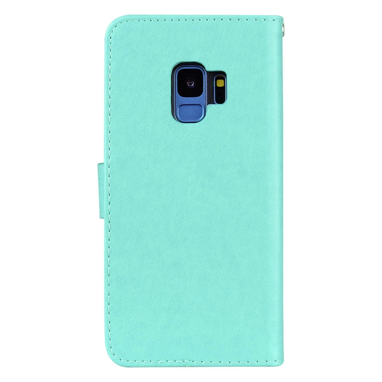 For Galaxy S9 Rose Embossed Horizontal Flip Environmental PU Leather Case with Holder &amp; Card Slots &amp; Wallet, For Galaxy S9, For Samsung Galaxy S9